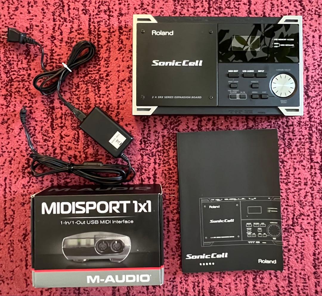 Roland SonicCell + MIDIインターフェース
