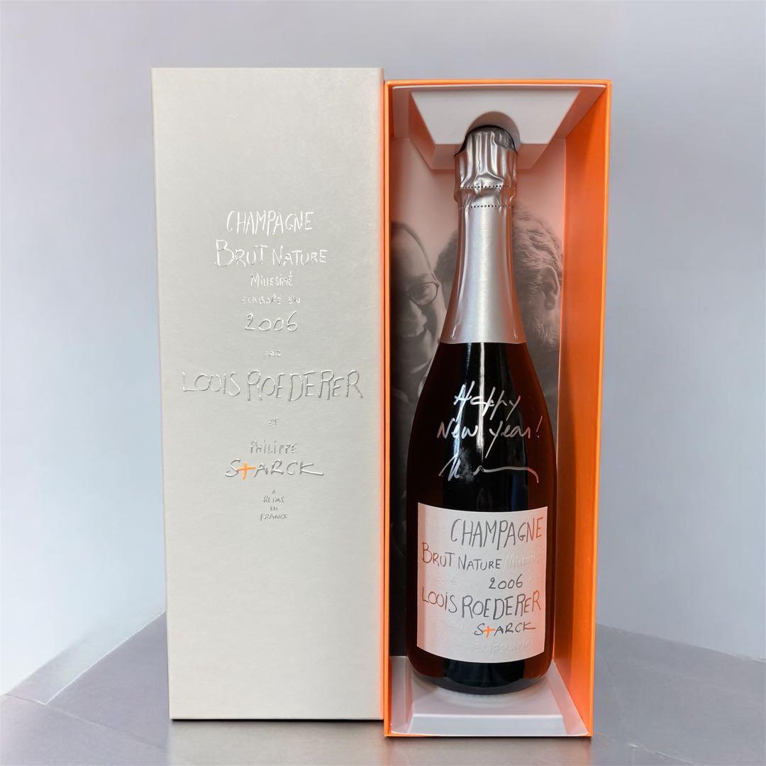 未開栓 ルイ ロデレール ブリュット ナチュール 2006 スタルク シャンパン
