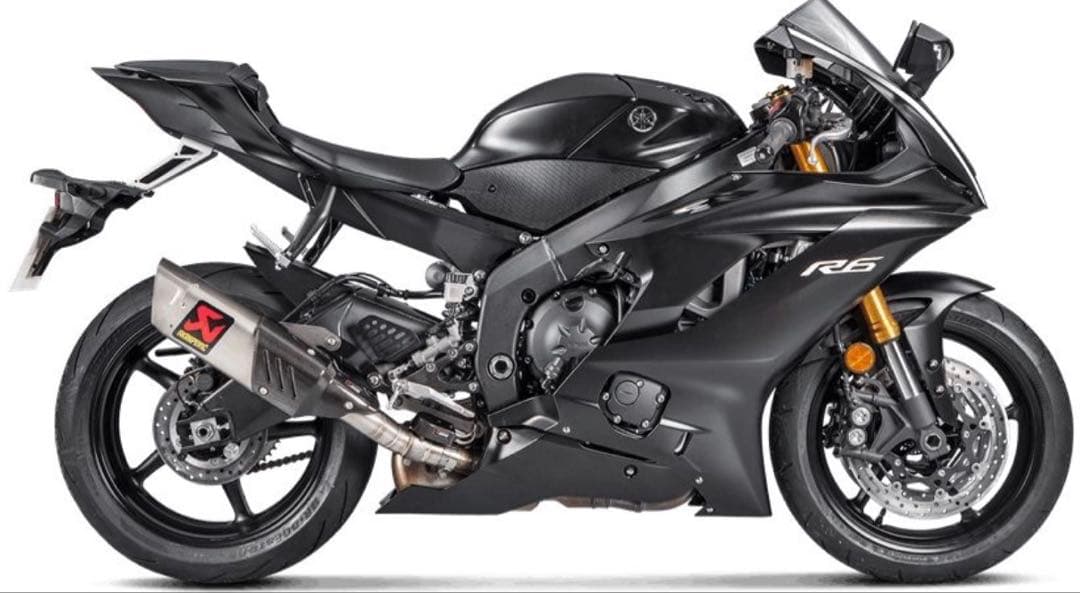 yzf-r6 Akrapovicスリップオンマフラー