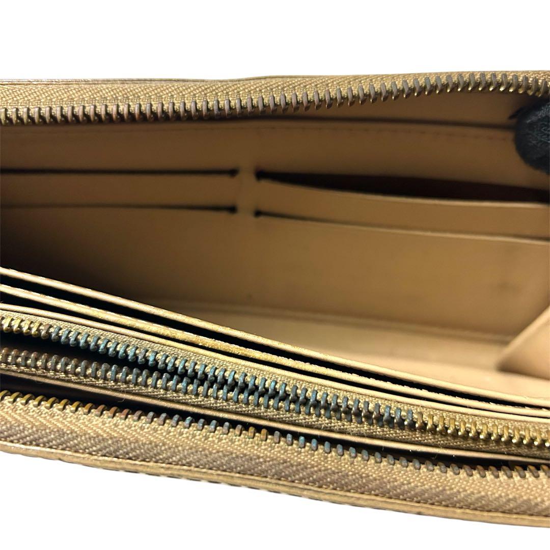 ルイヴィトン ヴェルニ 長財布 ジッピーウォレット イエロー系 モノグラム