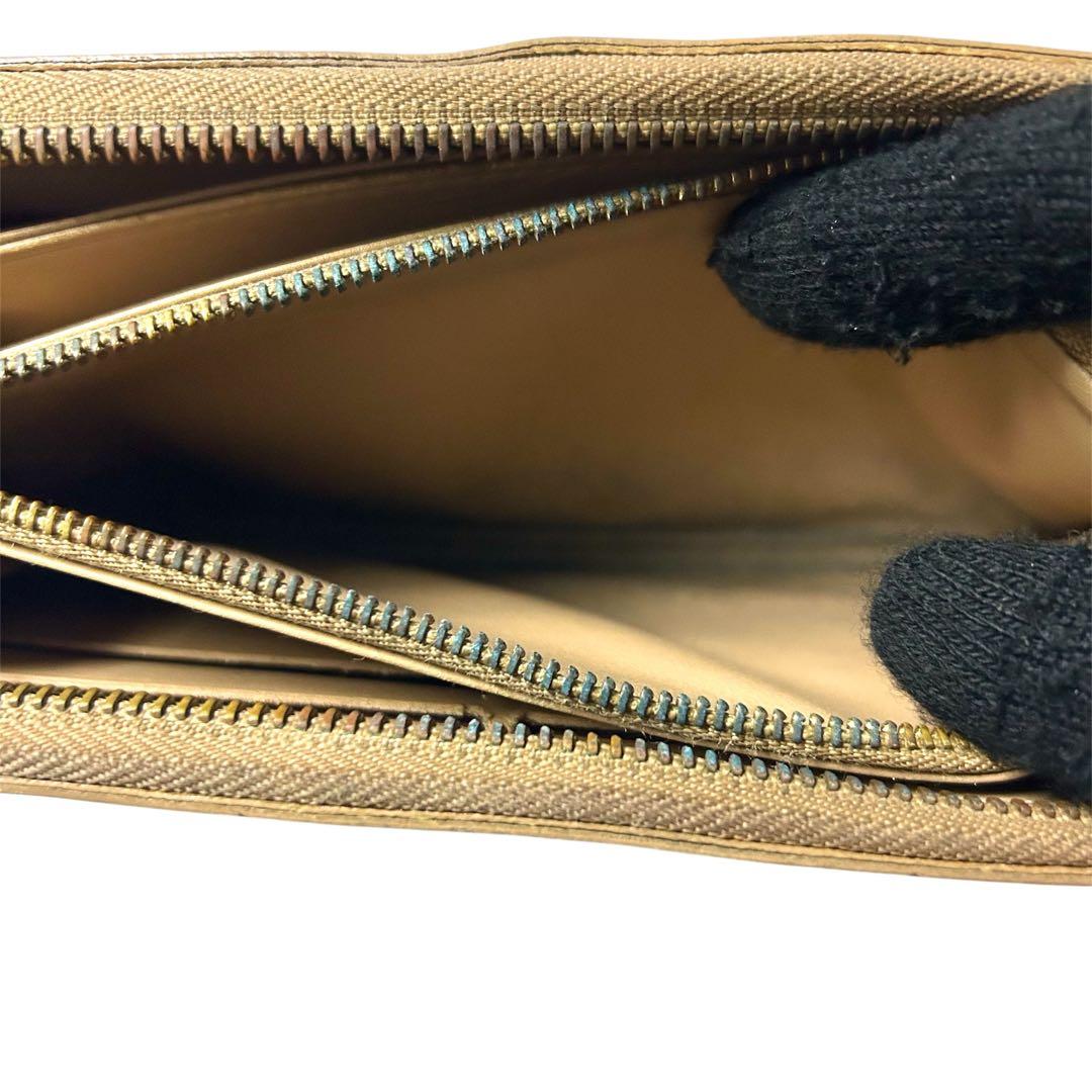 ルイヴィトン ヴェルニ 長財布 ジッピーウォレット イエロー系 モノグラム