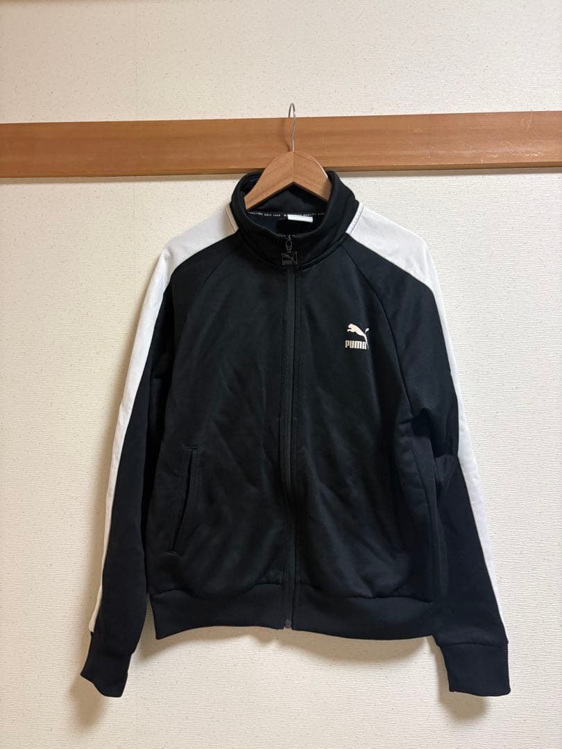 PUMA T7 セットアップ上M下Sサイズ ブラック/ホワイト