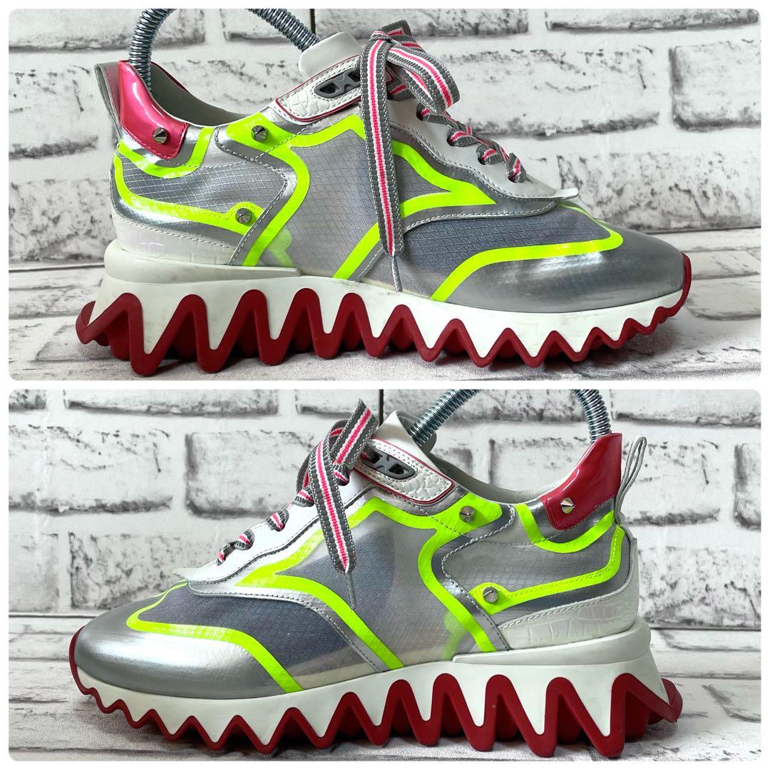 極美品✨クリスチャンルブタン　スニーカー　ルビシャーク　スタッズ　36