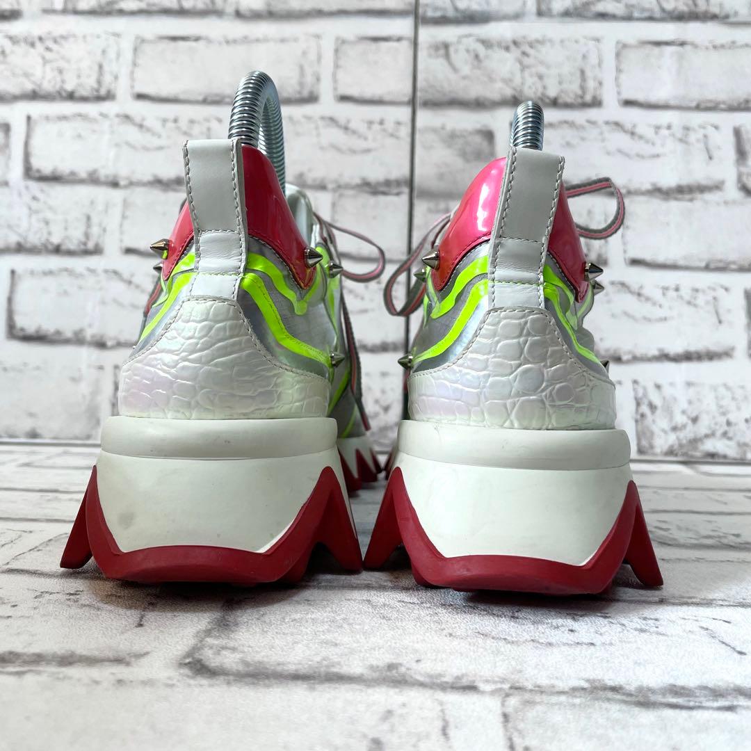 極美品✨クリスチャンルブタン　スニーカー　ルビシャーク　スタッズ　36