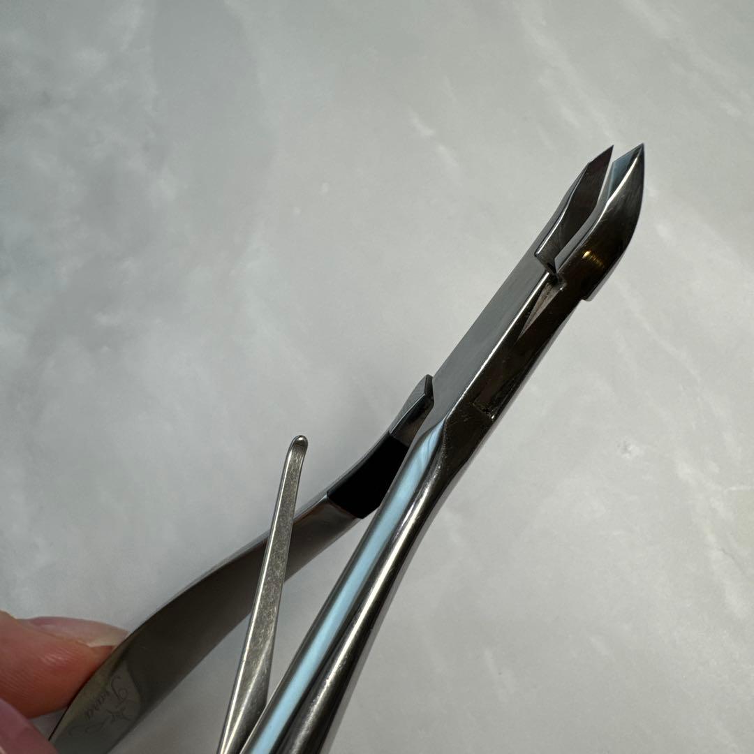 光　Tiara ネイルニッパー3ミリ 番号刻印