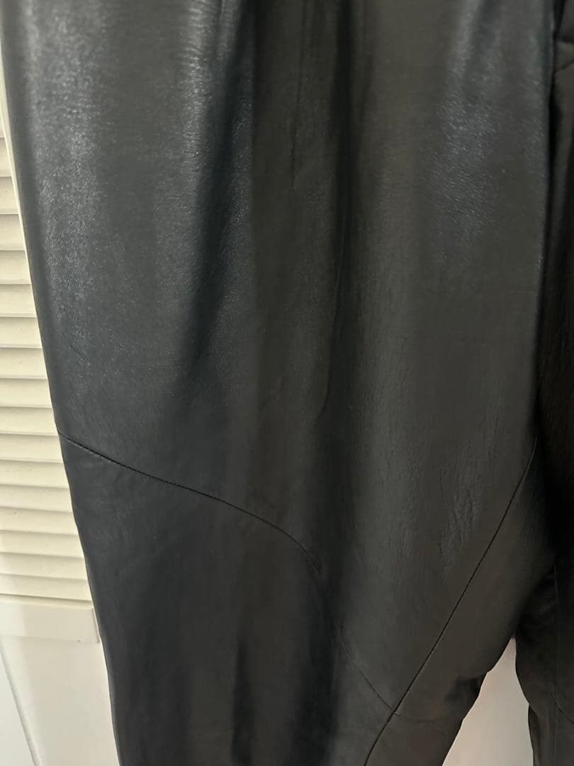 希少 80〜 90s VINTAGE ルナマティーノ ラム レザーパンツ 革パン