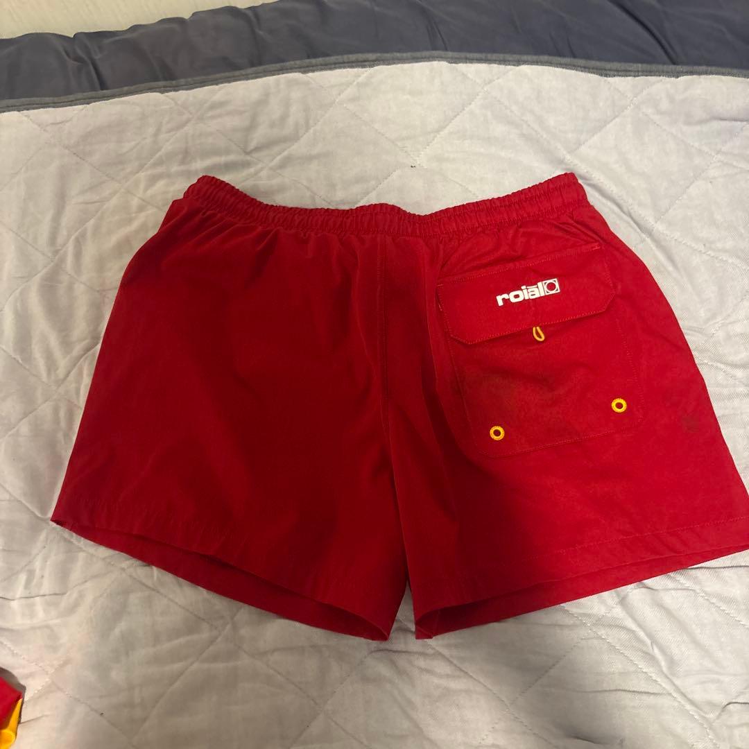 SURF PATROL ラッシュガード 赤/黄と短パンセット