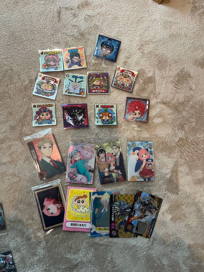 ハ*！様 ドラゴンボール ワンピース 鬼滅の刃 シール カード まとめ売り レア