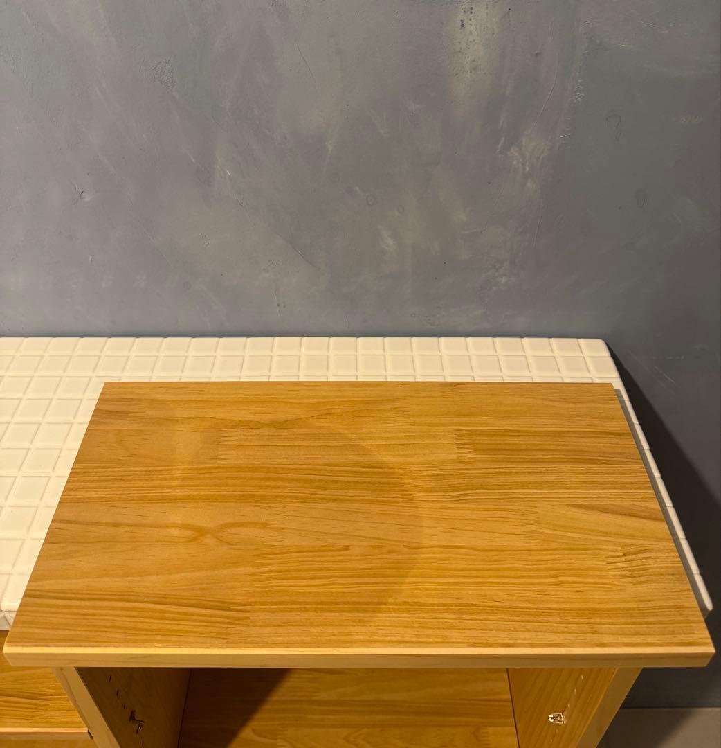 MOMO NATURAL スリムタイルワゴンL