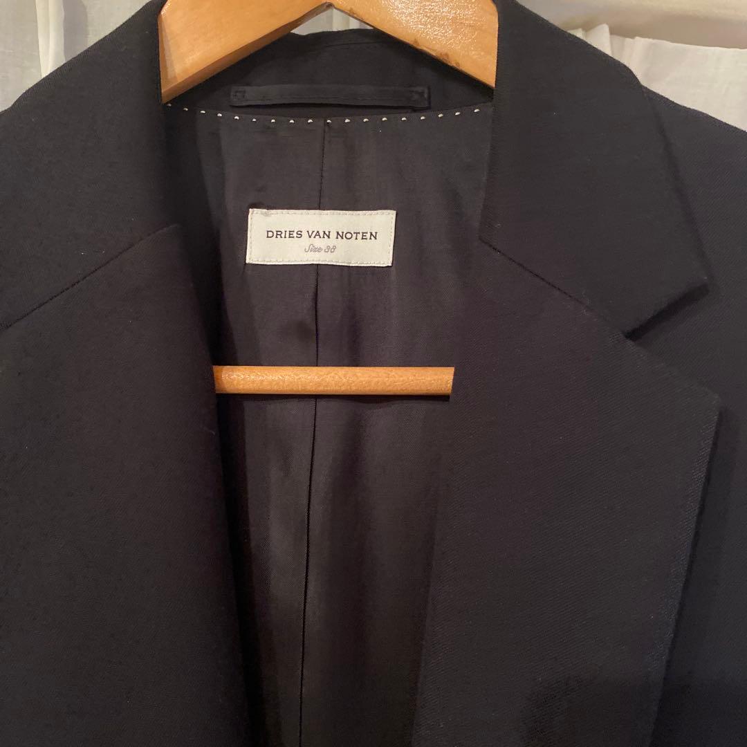 7日まで新春セール DRIES VAN NOTEN ブラック ロングジレ