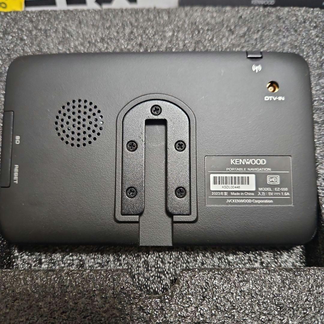 KENWOOD ポータブルナビゲーション EZ-550