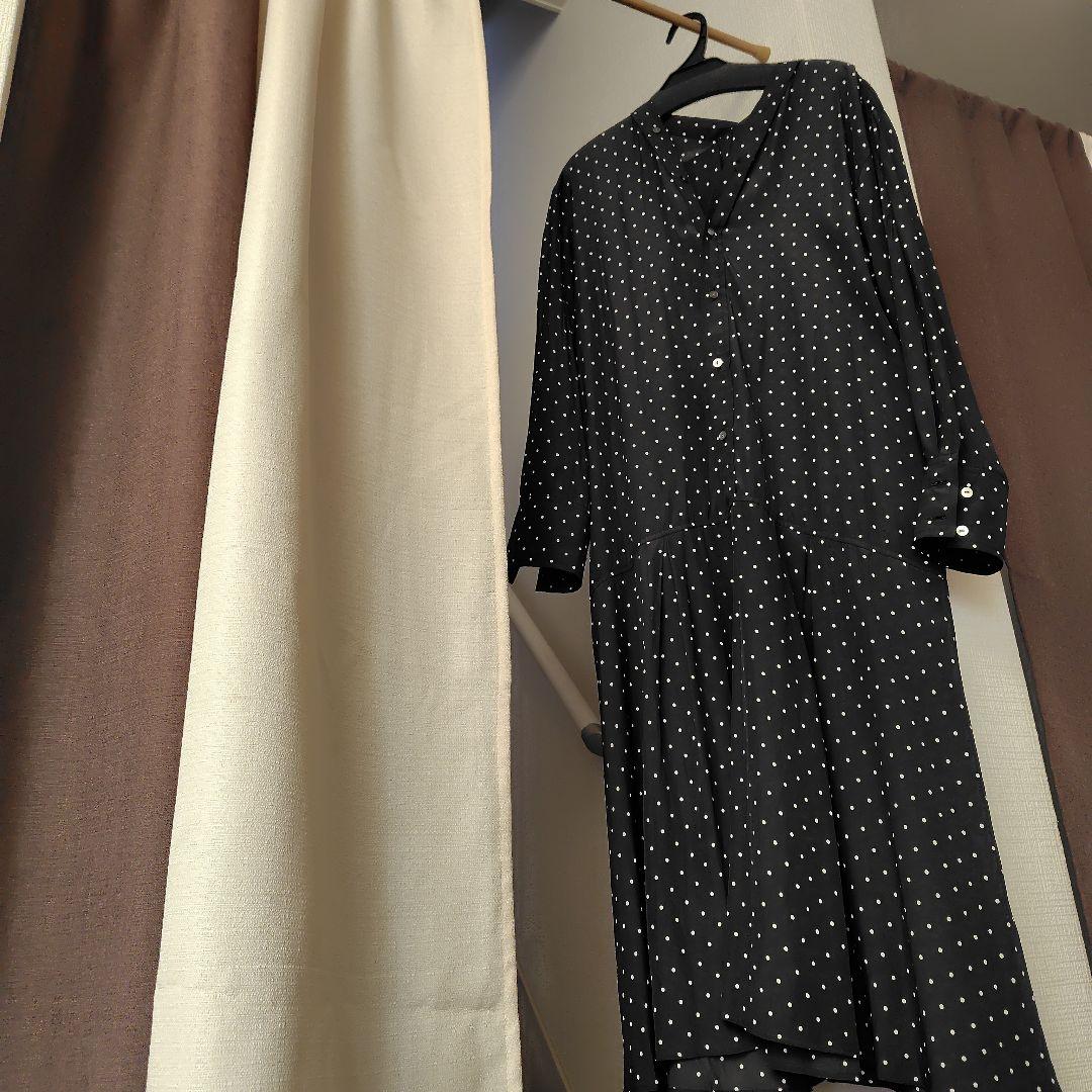 BEARDSLEYのドットワンピース（0サイズ）