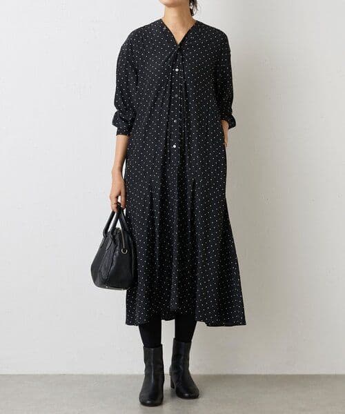 BEARDSLEYのドットワンピース（0サイズ）