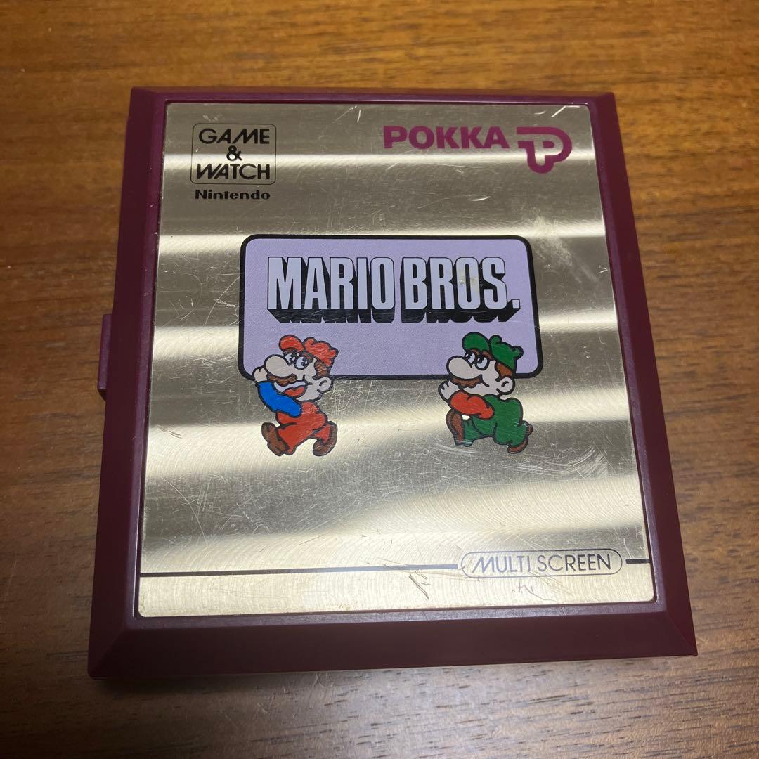 ゲームウォッチ MARIO BROS. ジャンク品