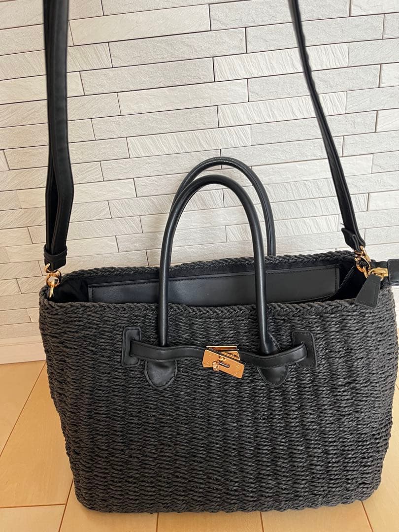 リフレクト　カゴバッグ