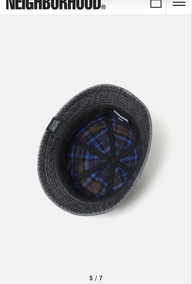 NEIGHBORHOOD バケットハット DENIM BALL HAT