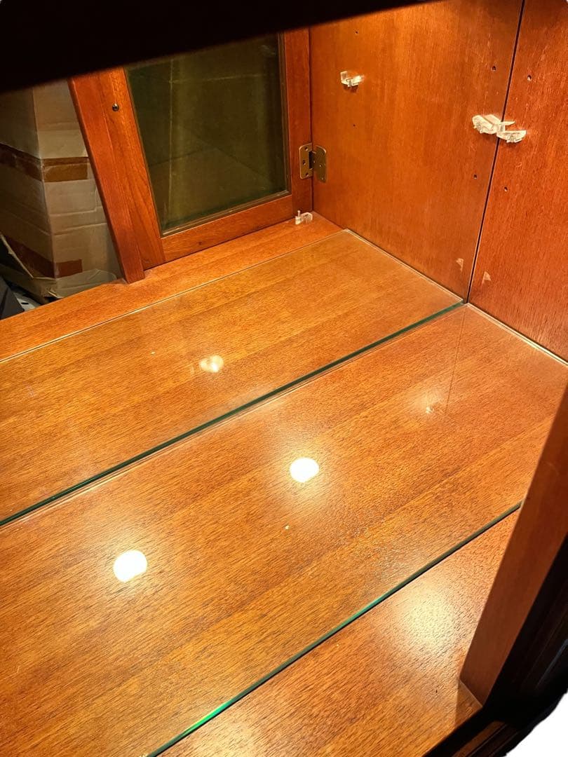 『希少品』KOSUGA リージェントハウス サイドボード 飾り棚 照明付き