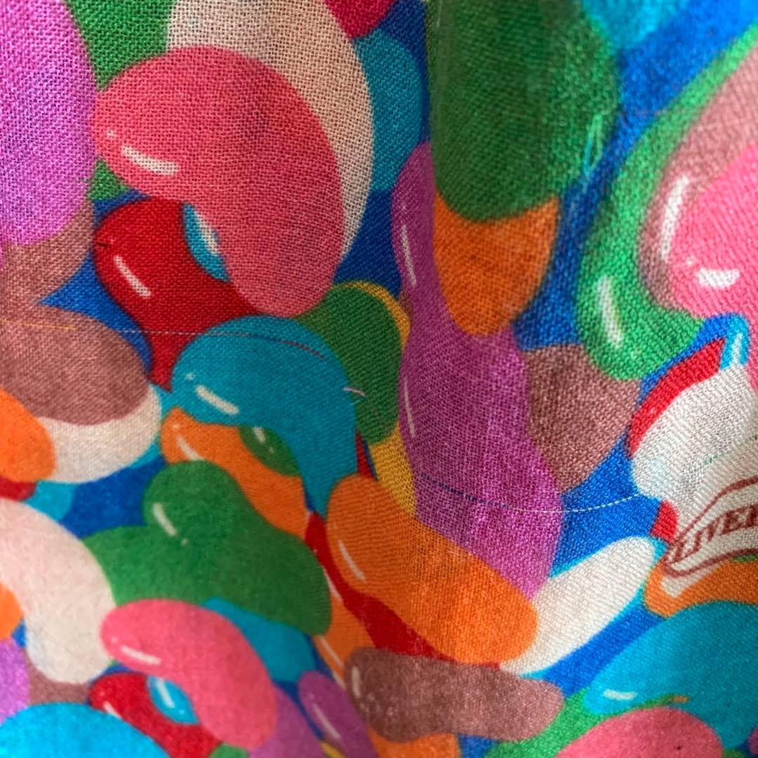 LIVERANO&LIVERANO ビーンズ柄　カシミヤストール