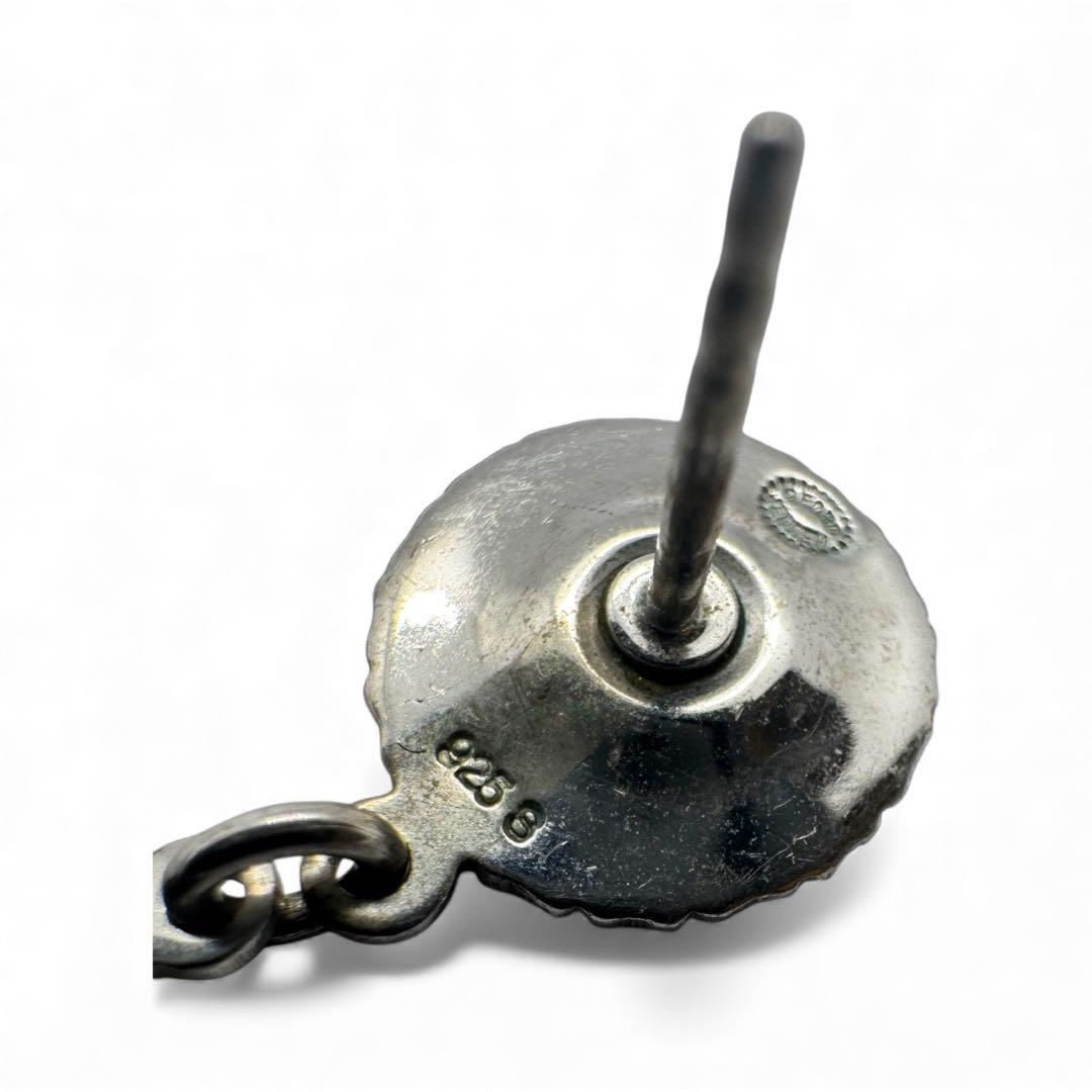 ジョージジェンセン ピアス デイジー 3連フラワー