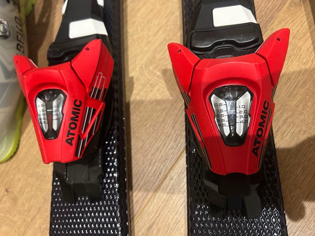 【値下げしました】ATOMIC スキーセット 130cm ブーツ25.5cm