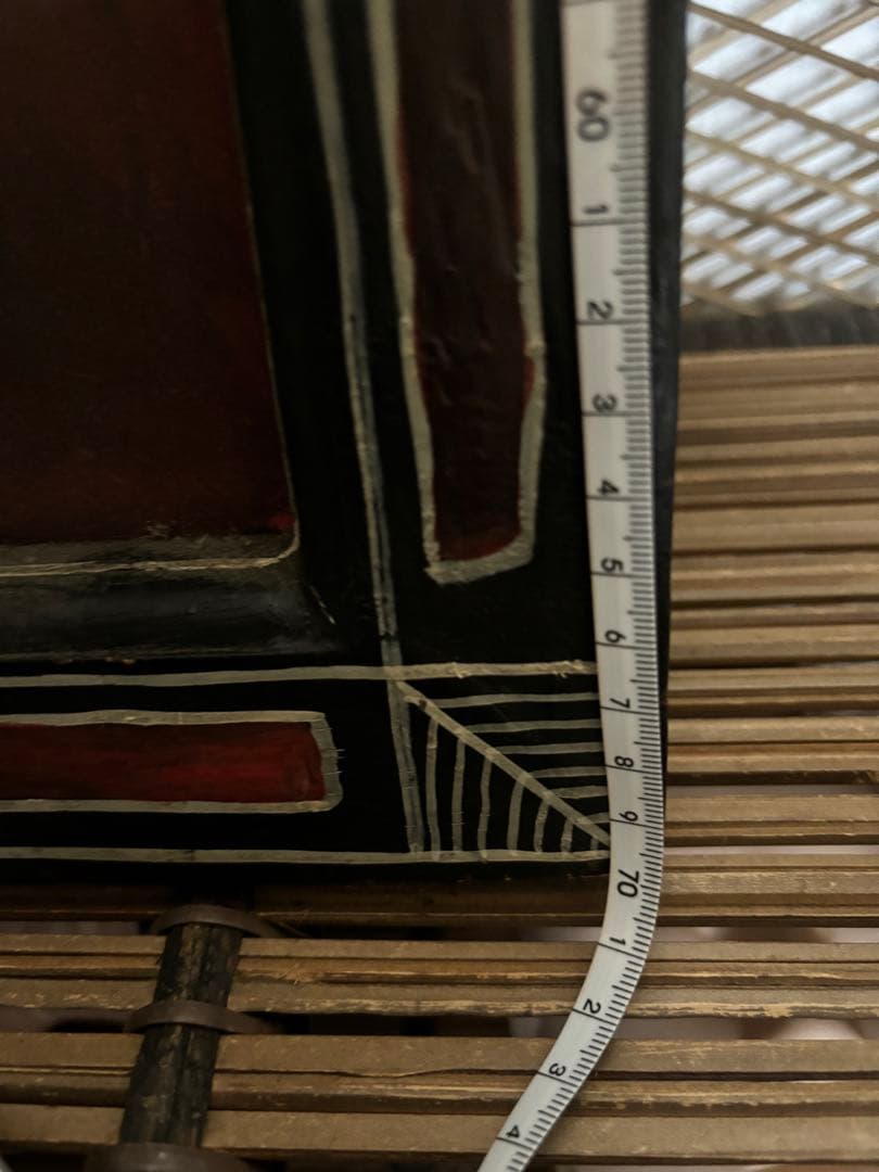 バリ島壁掛け　木彫りアートB