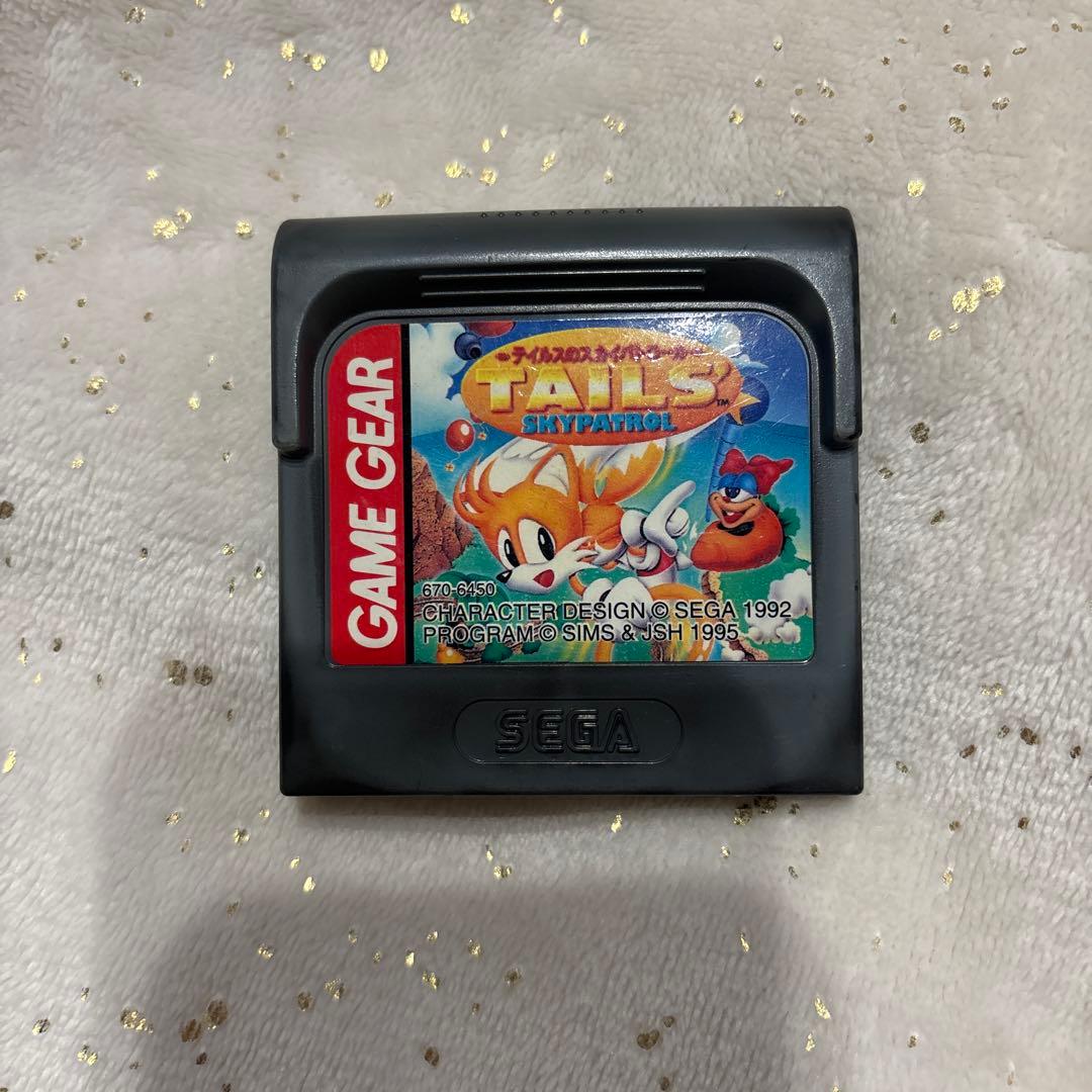希少　テイルスのスカイパトロール　GAME GEAR