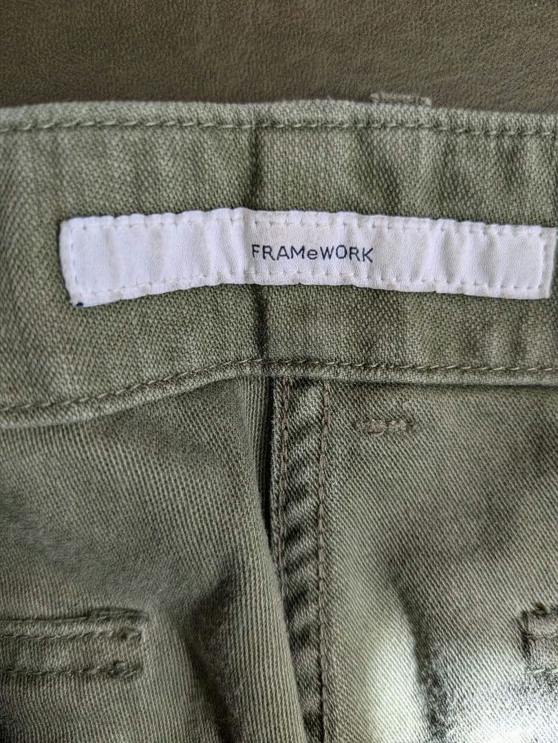 フレームワークス　カーゴパンツ　ベイカーパンツ 36