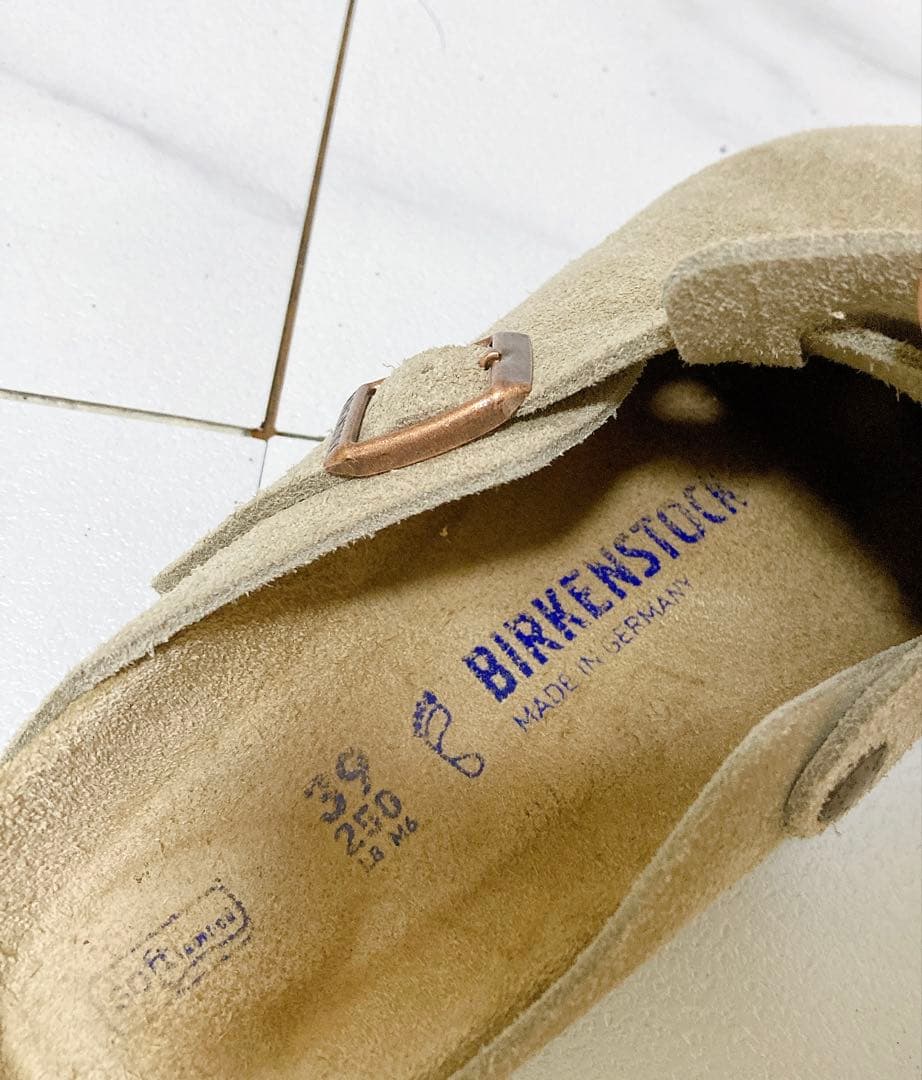 ビルケンシュトック ボストン サボサンダル レギュラー トープ 25 39