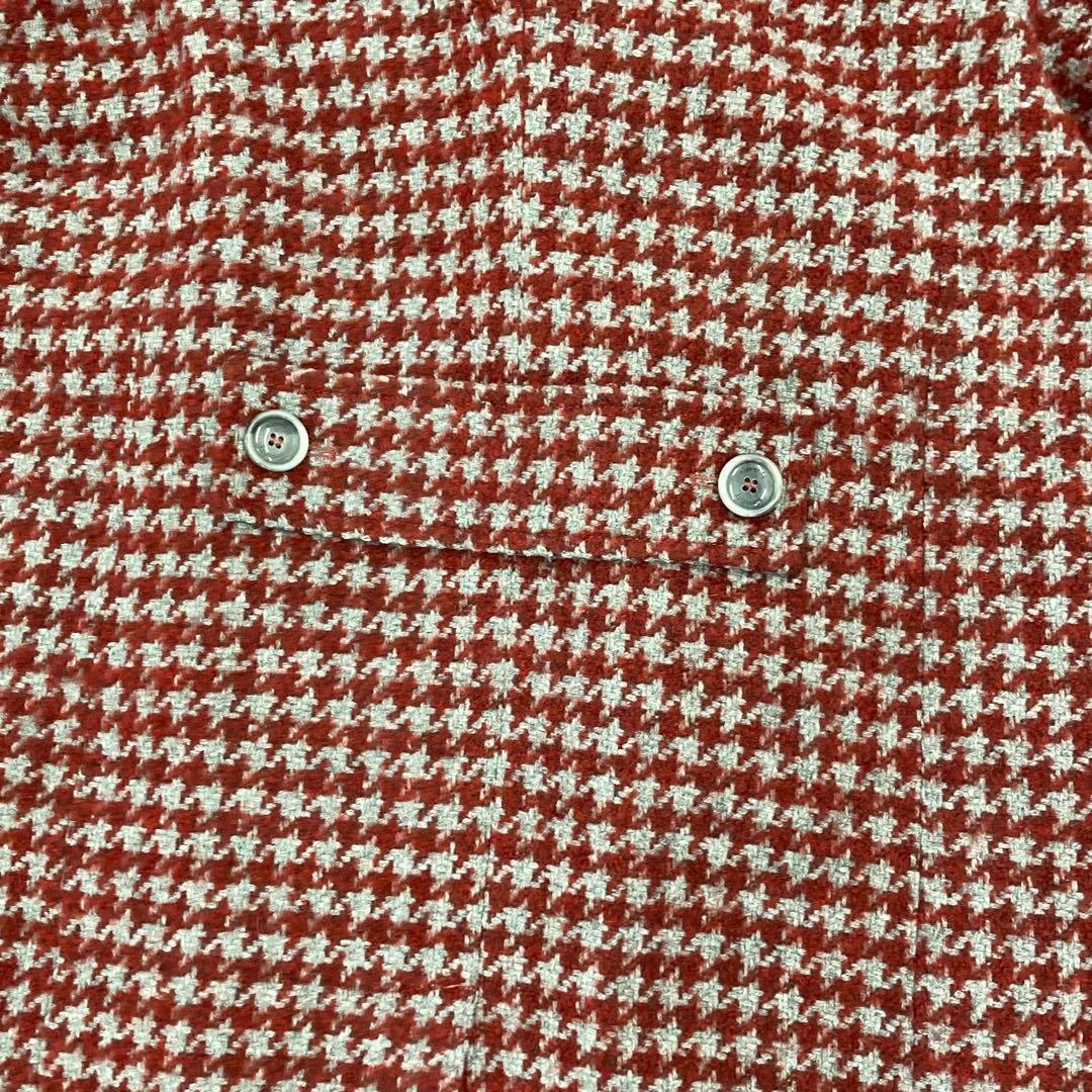 イレブンティ eleventy 千鳥格子 コート　ヌートリアファー　ロロピアーナ