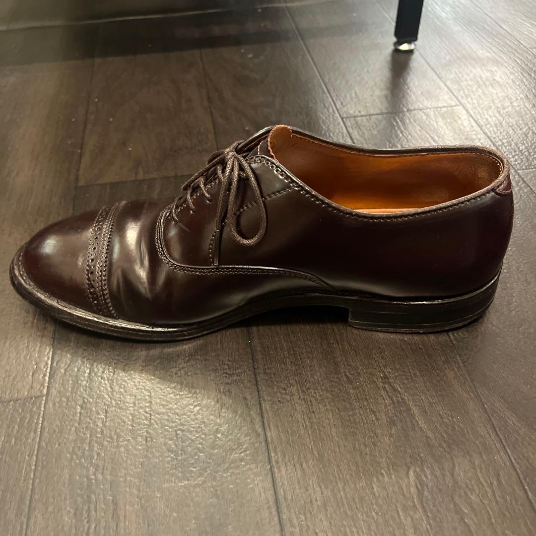 【大幅値下げ】オールデン9015 コードバン パンチドキャップトゥ バリーラスト