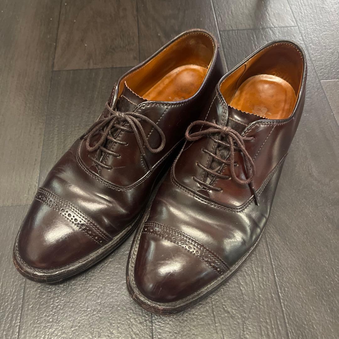 【大幅値下げ】オールデン9015 コードバン パンチドキャップトゥ バリーラスト