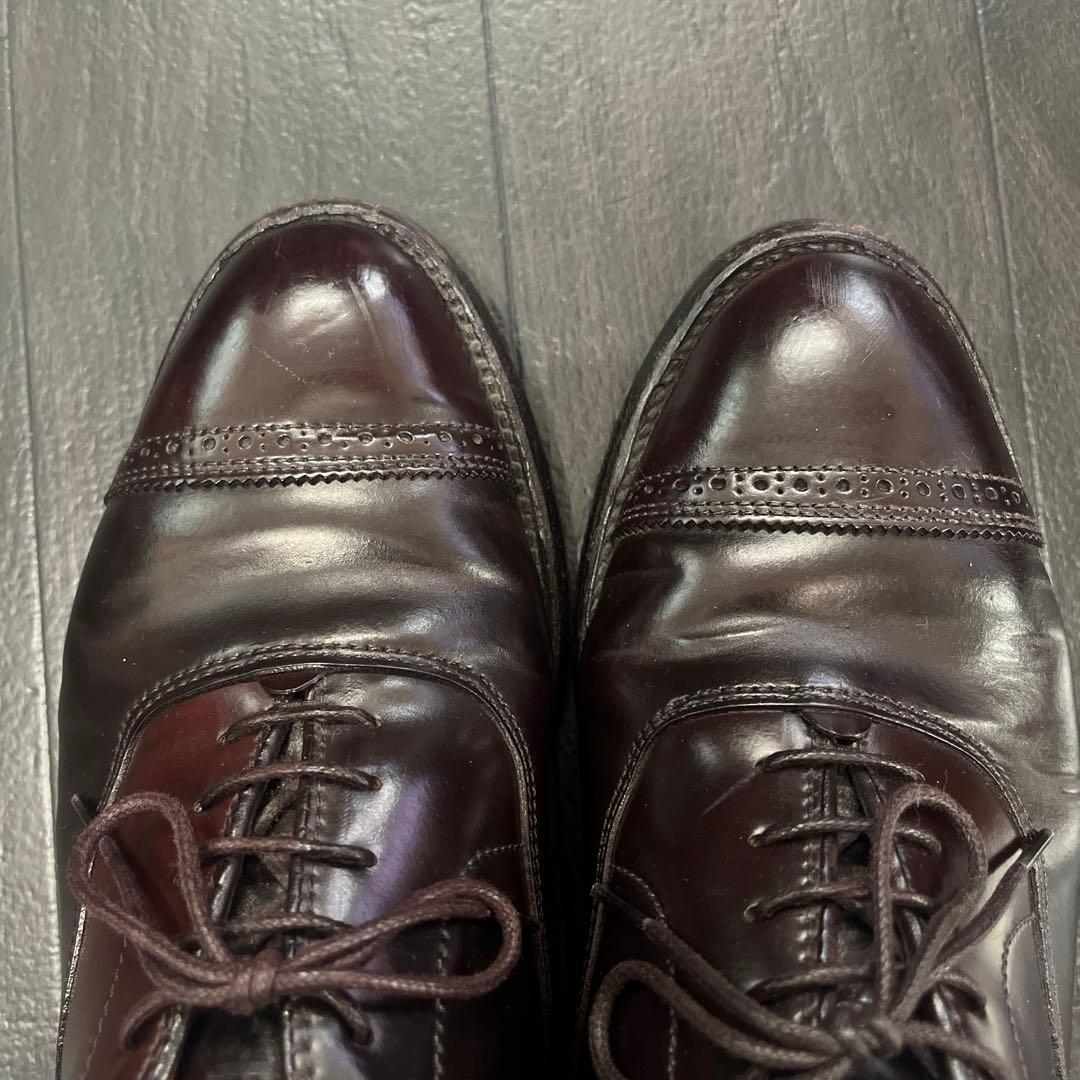 【大幅値下げ】オールデン9015 コードバン パンチドキャップトゥ バリーラスト