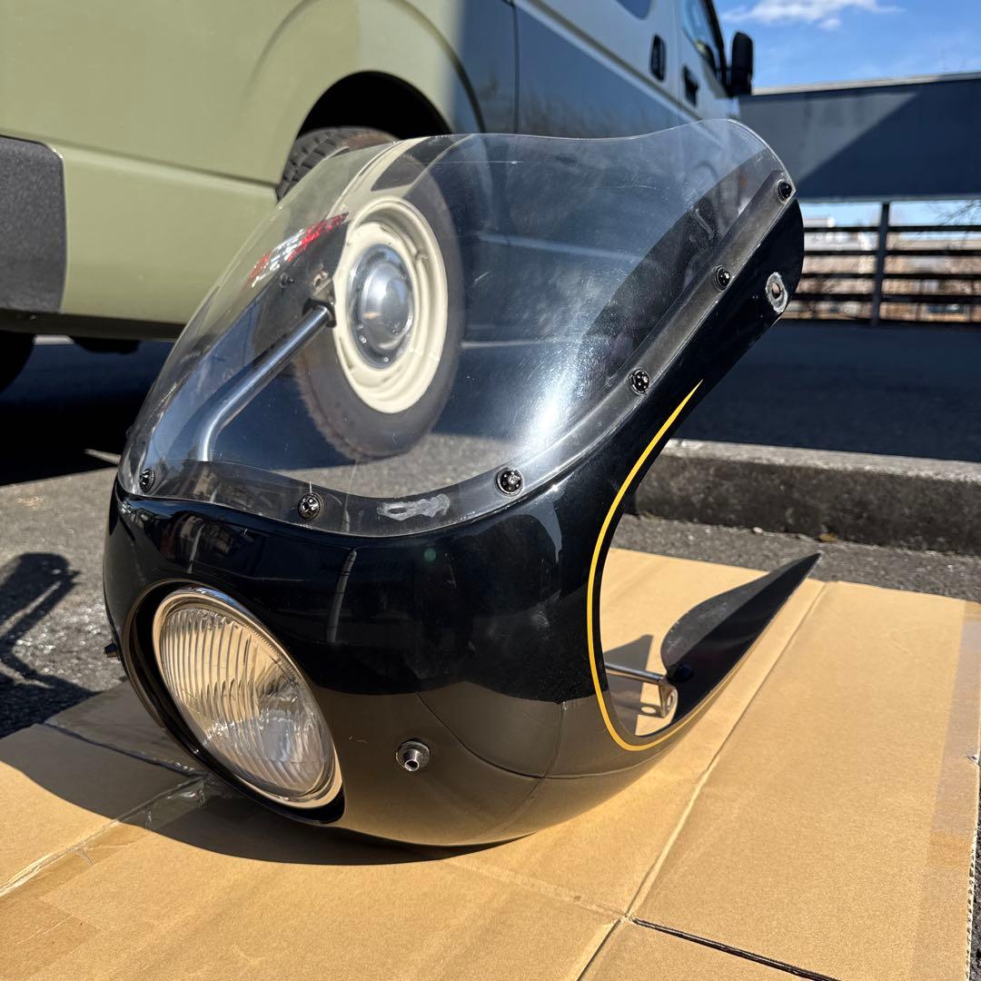 ブラックカウル ヘッドライト付き