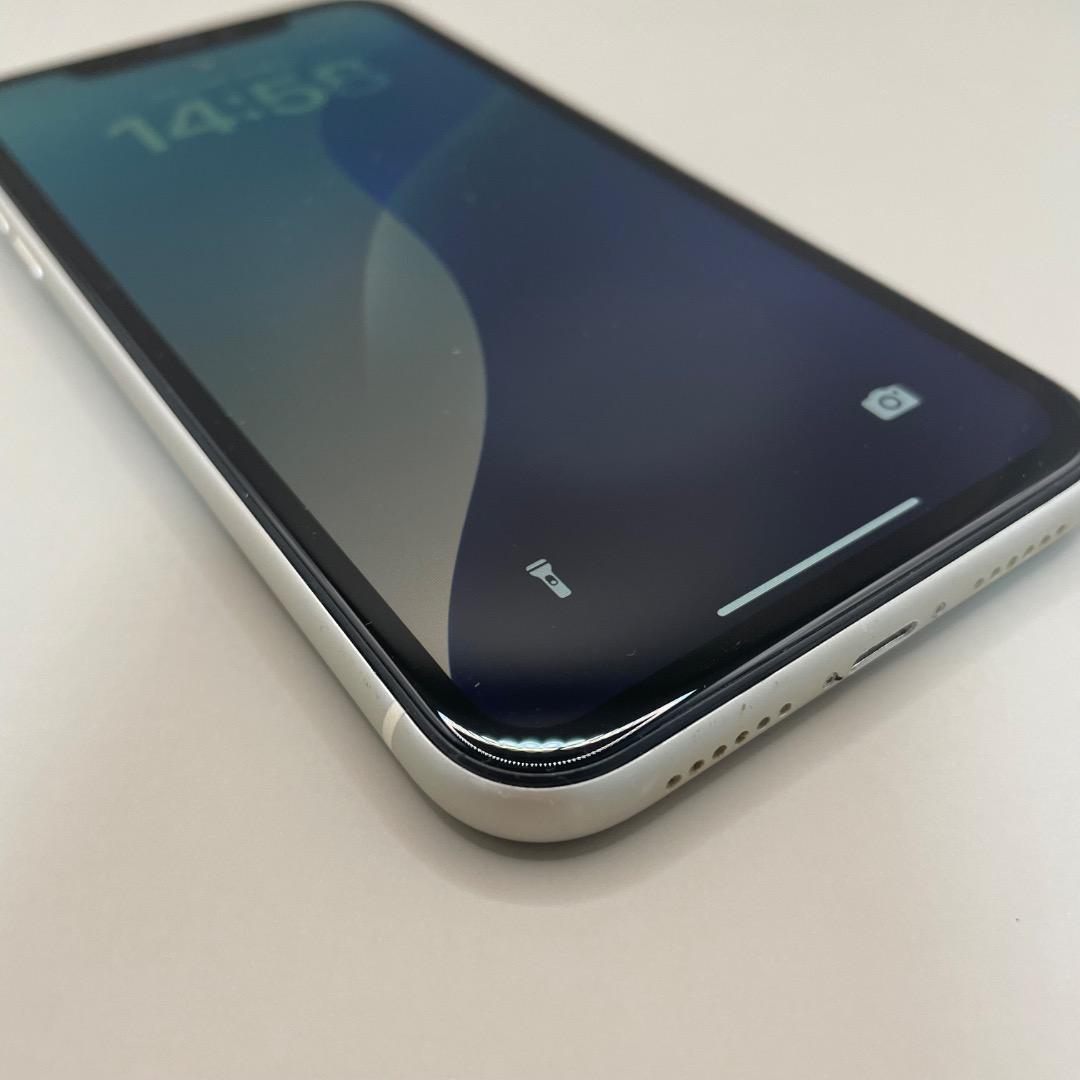美品✨iPhone11 128GB ホワイト　バッテリー新品100％