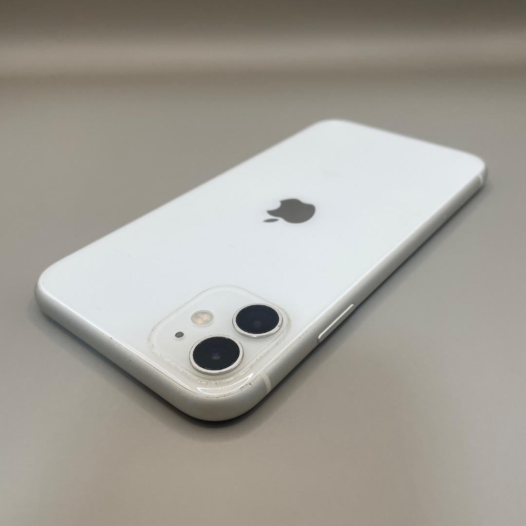 美品✨iPhone11 128GB ホワイト　バッテリー新品100％