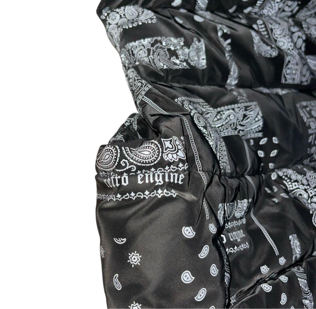 アダムスジャグラー RTEG ペイズリー柄 フード付き