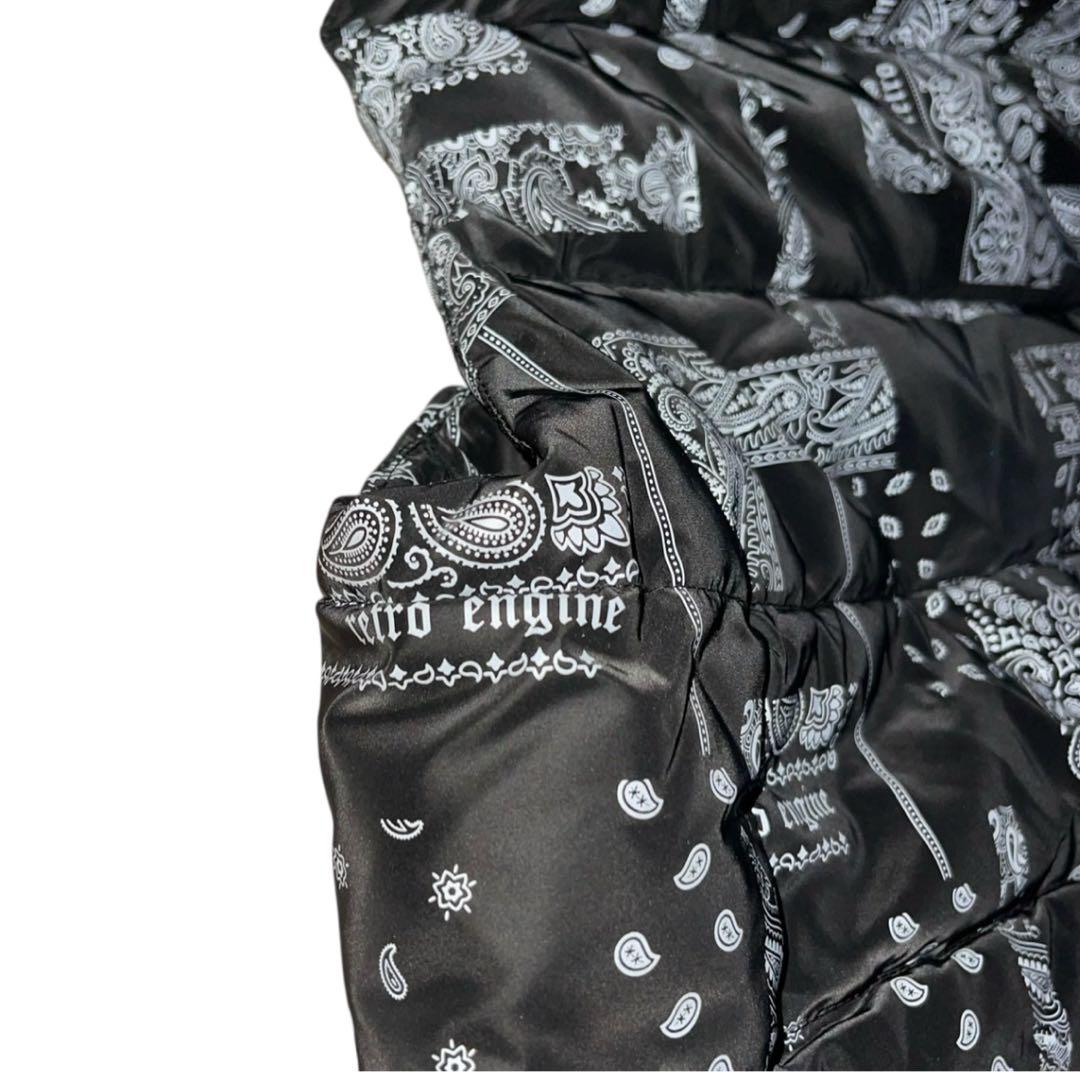 アダムスジャグラー RTEG ペイズリー柄 フード付き