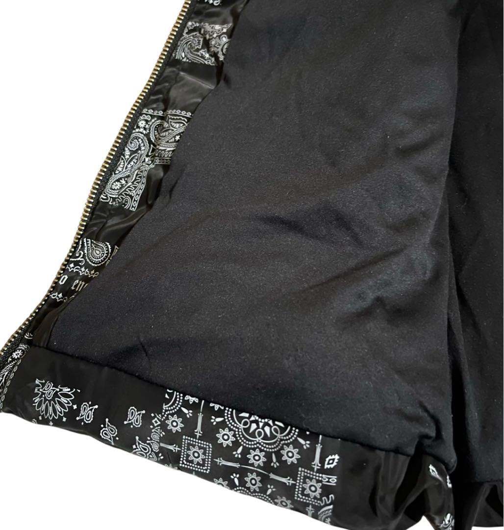 アダムスジャグラー RTEG ペイズリー柄 フード付き