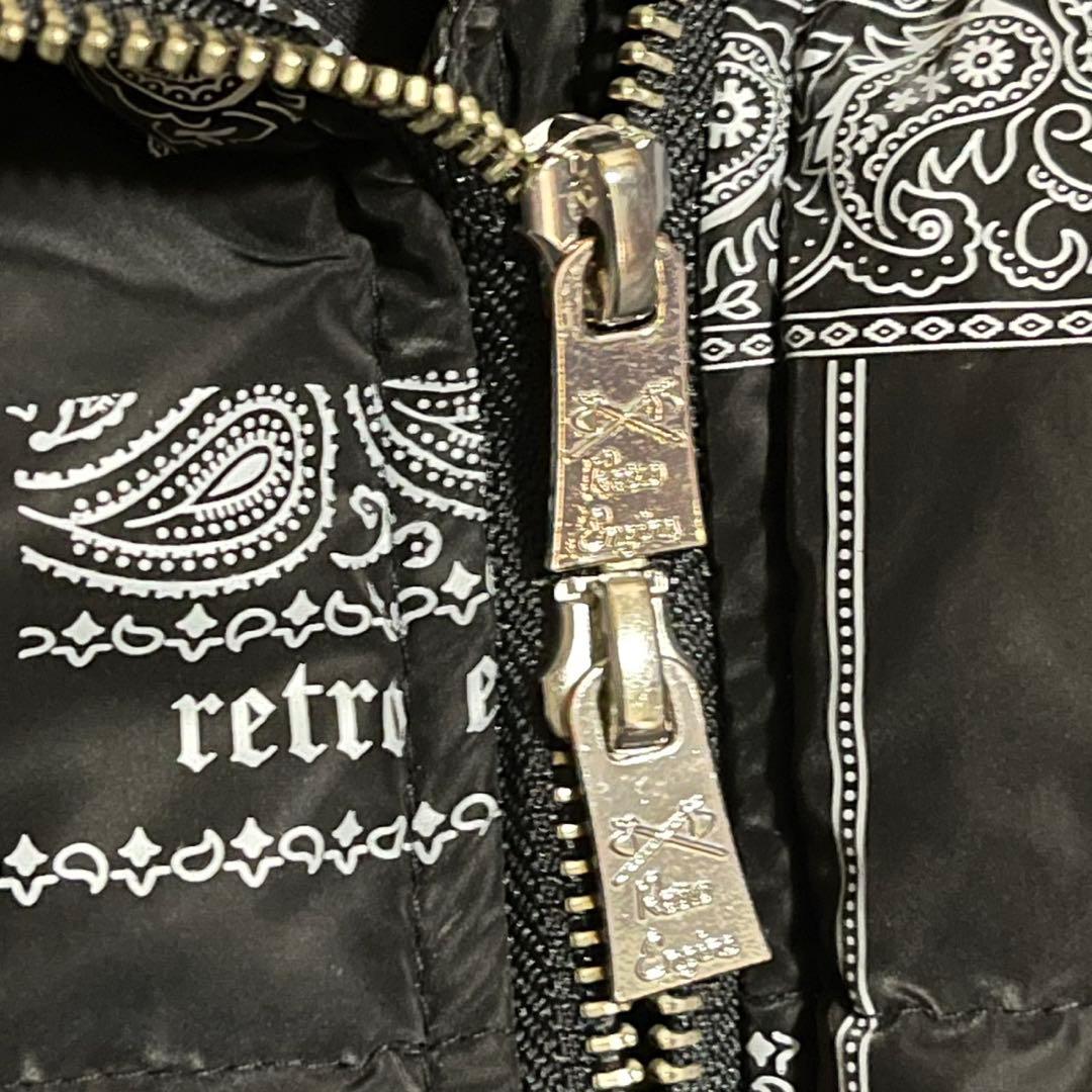 アダムスジャグラー RTEG ペイズリー柄 フード付き