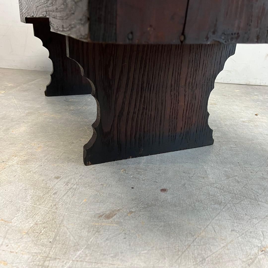 アンティーク 明治期 文机 寺子屋机 骨董 テレビ台 飾り台 展示台 z461