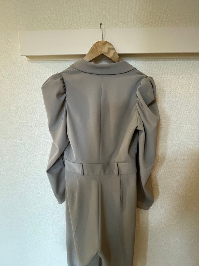 anuans テーラードオールインワン