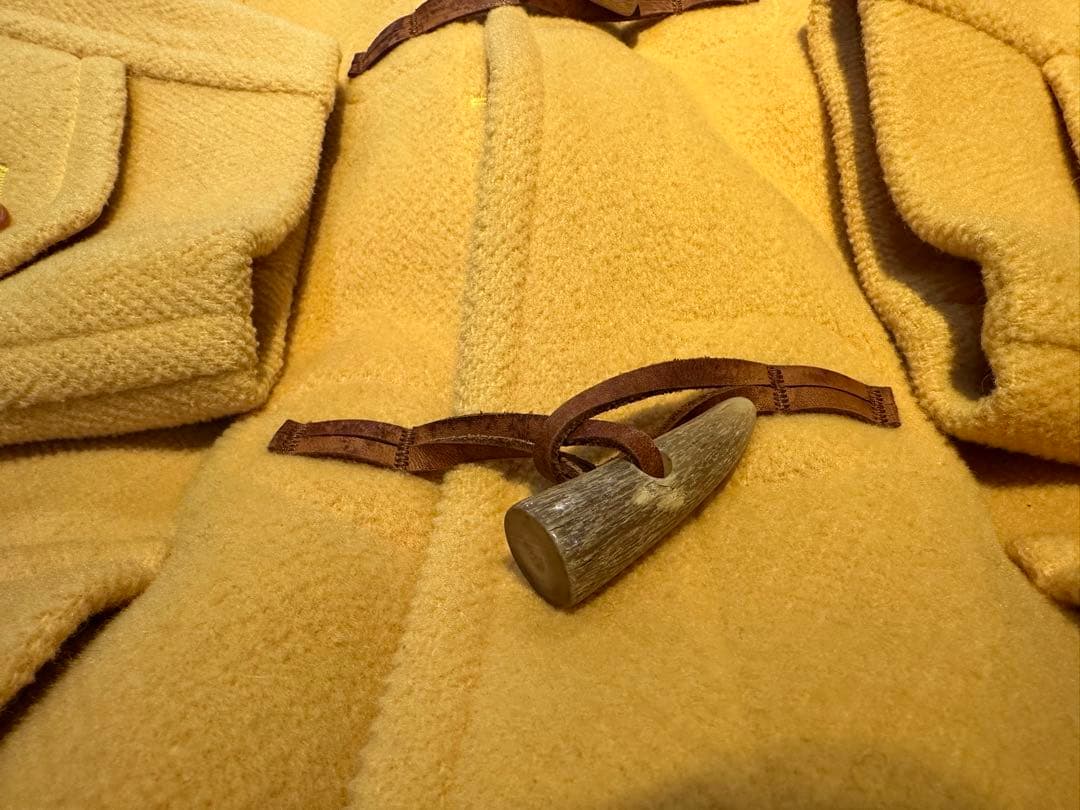 オールドイングランド　ダッフルコート イエロー