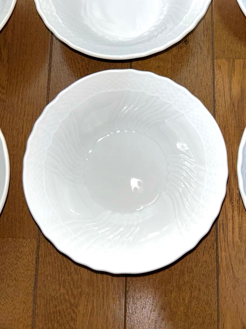 リチャードジノリ ベッキオホワイト フルーツソーサー サラダボウル 6個
