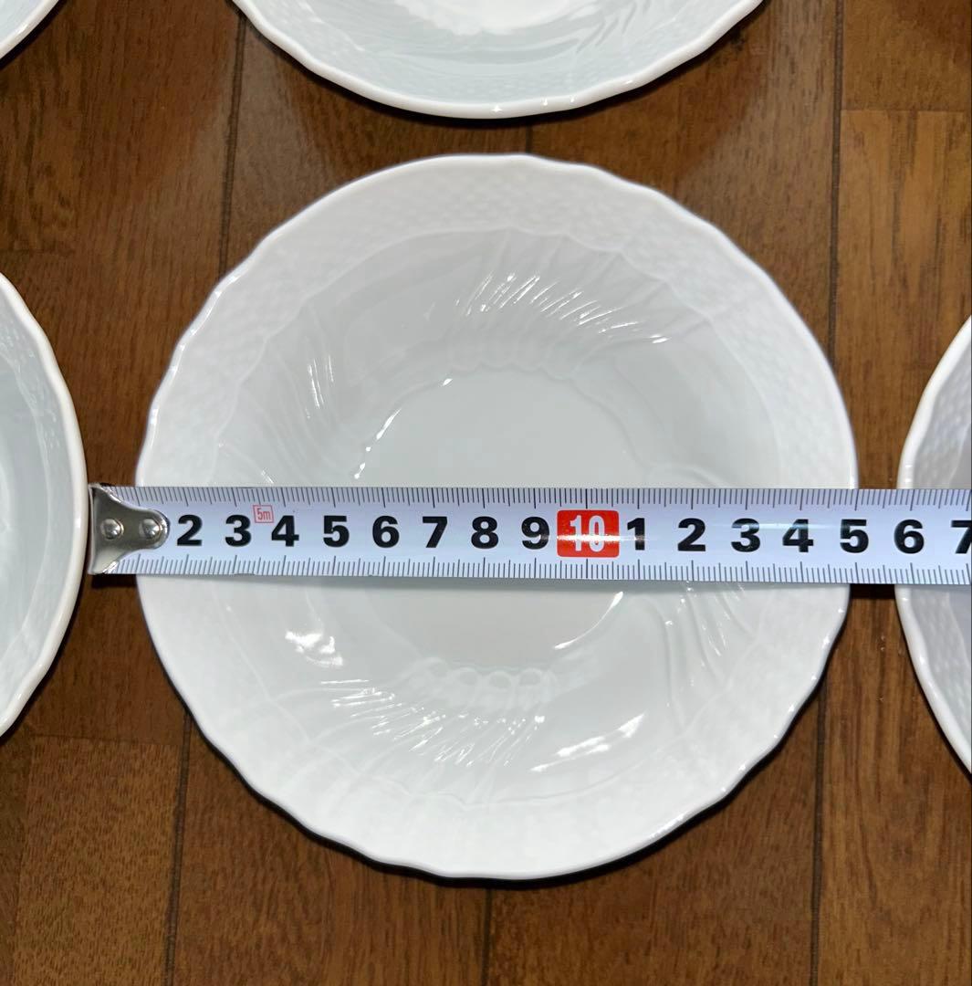 リチャードジノリ ベッキオホワイト フルーツソーサー サラダボウル 6個