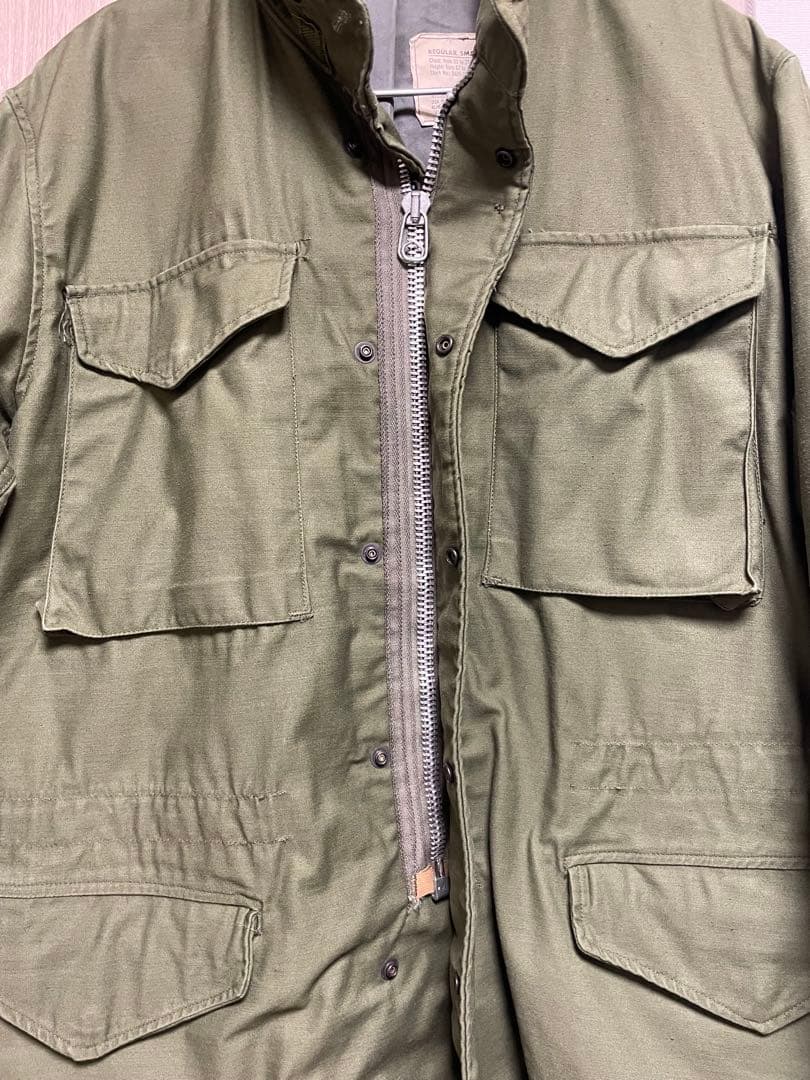 ALPHA M-65 field jacket 2nd 68年　グレーライニング
