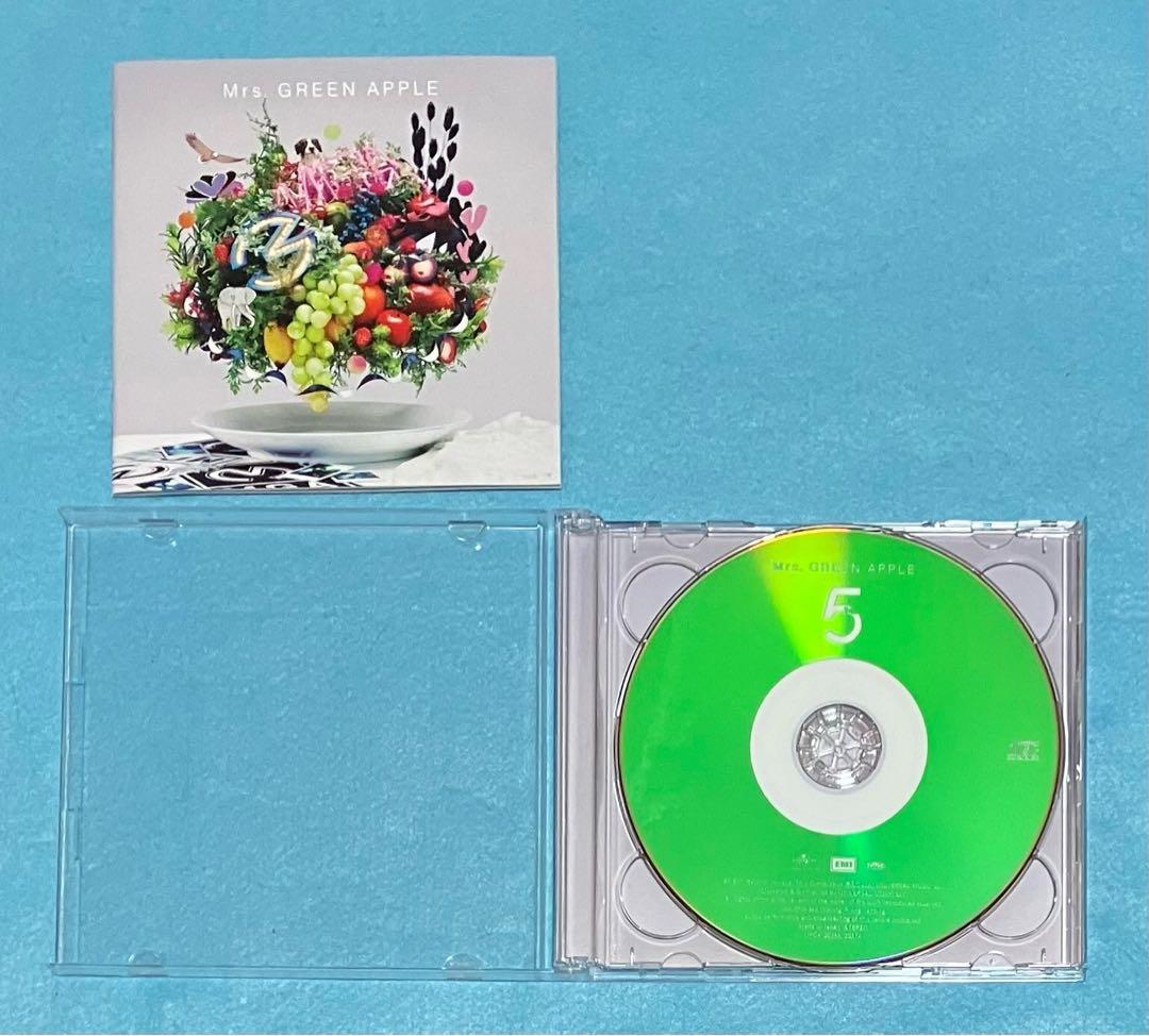 正規品 Mrs.GREEN APPLE アルバム 5 初回限定盤 CD DVD