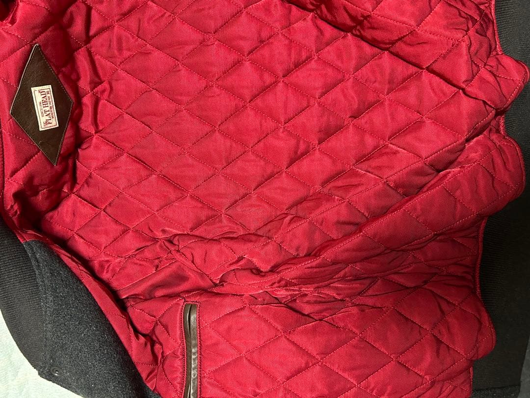 フラットヘッド　スタジャン　size38