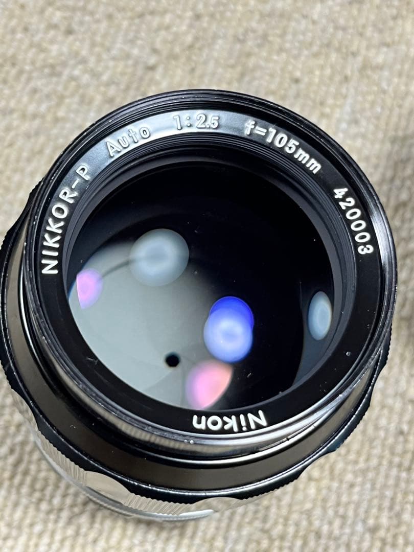ニコン NIKKOR-P Auto 105mm F2.5 中古品