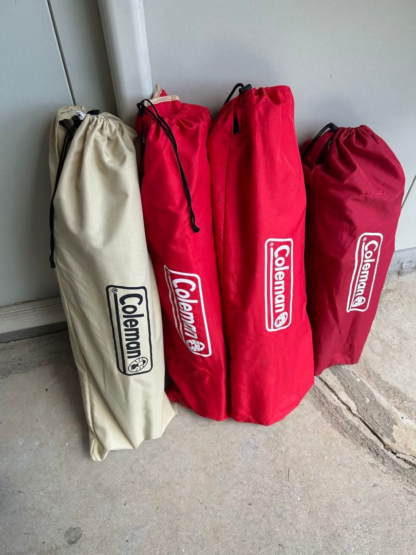 Coleman 4脚セット　レイチェア　その他