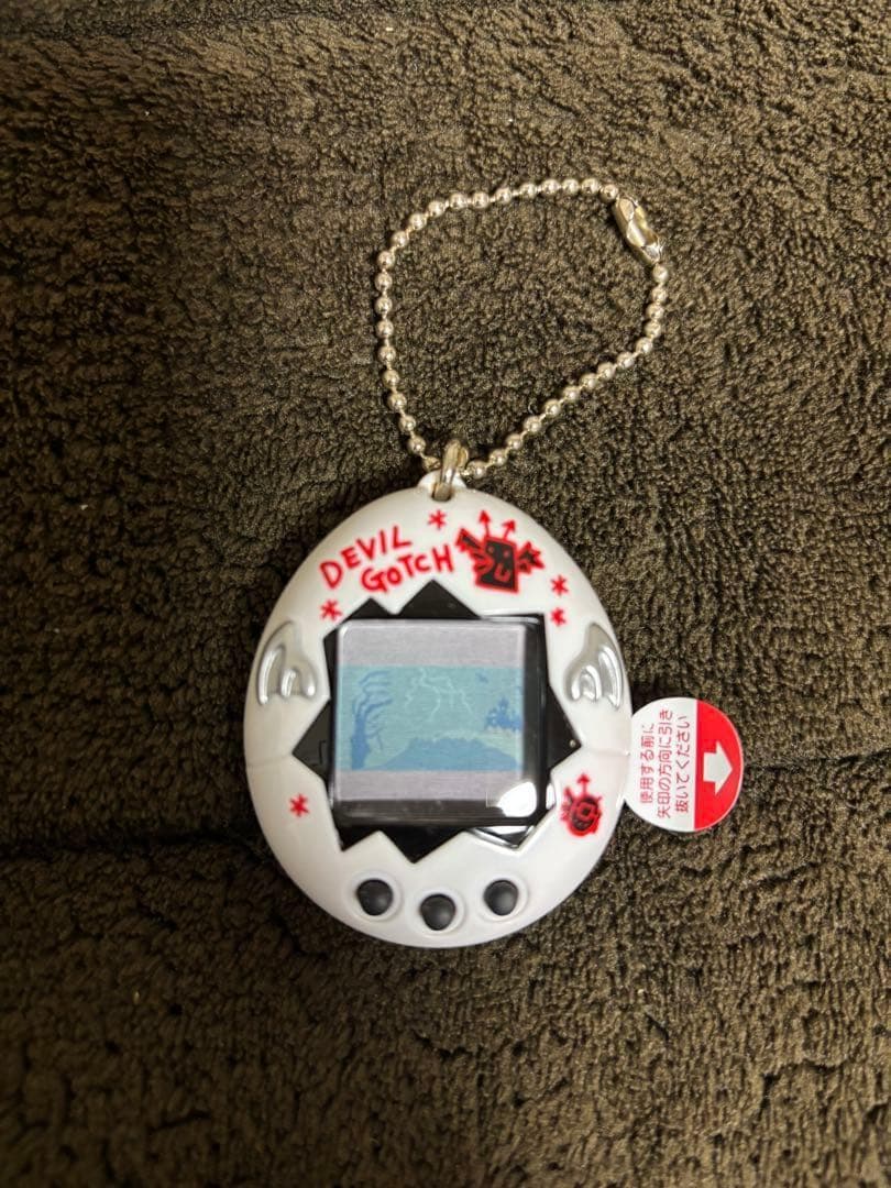 【開封品美品】デビルっちのたまごっち　ホワイト　動作未確認　SHB102